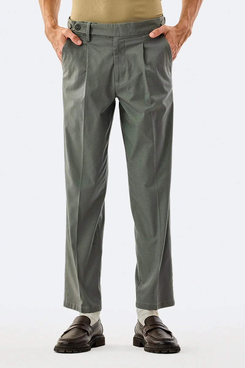 Snitch  Slim Fit Stretch Trousers for Men | Best Price UAE